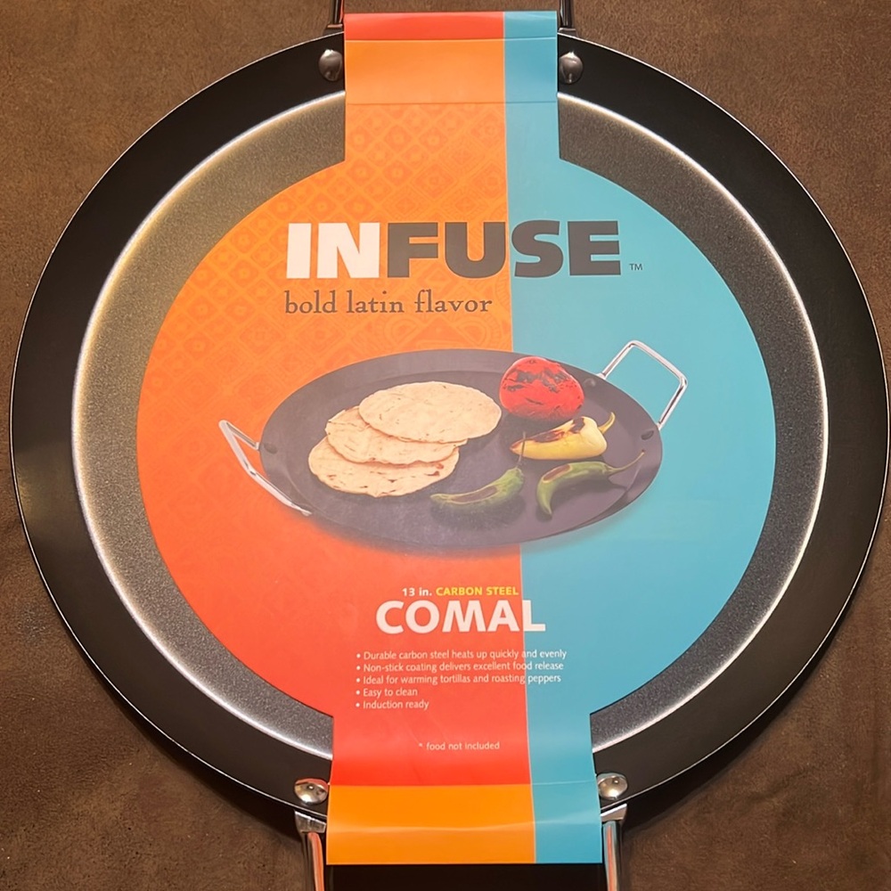 NWT Infuse Bold Latin Flavor 13” Comal